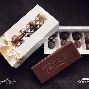 Personalised chocolates