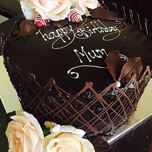 Large Belgian Chocolate Cake